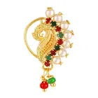 Gold Plated Designer Nosepin for Women 