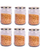 Glass Airtight Kitchen Storage Jars with Lid 