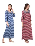 Woolen Hosiery Nighty for Women 