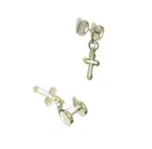 Silver Plated Studs for Men & Boys 