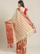 Cotton Embellished Saree for Women 