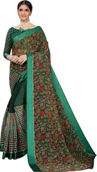 Yashika Women Art Silk Party & Festive Sarees With Unstitched Blouse Piece 