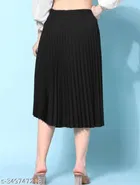 Crepe Skirts for Women 