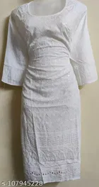 Cotton Embroidered Kurti for Women 