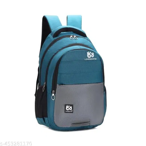 Polyester Backpack for Men & Women, Blue