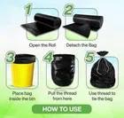 Disposable 60 Pcs Garbage Bags 