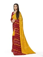 Georgette Printed Saree for Women 