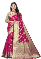 Organza Zari Woven Saree for Women 