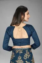 Trendy Heavy Georgette Saree with Blouse Piece For Women 