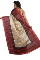 Taffeta Silk Printed Saree for Women 