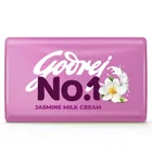 Godrej No.1 Jasmine & Milk Cream Bathing Soap 5X100 g 