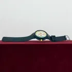 Silicone Strap Round Analog Watch for Men 