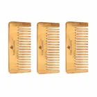 Park Daniel Natural & Ecofriendly Handmade Medium Detangler Neem Wooden Comb 