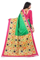 Khadi Silk Printed Saree for Women 