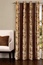 Alaqsa Door Floral Printed Door Curtain 7ft