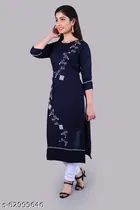 Rayon Printed Kurti for Women 