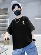 Round Neck Printed T-Shirt for Boys 