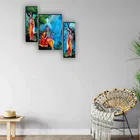 MDF 2 Pcs Designer Wall Painting for Home & Office 