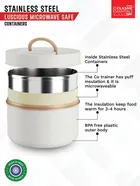 Stainless Steel Microwave Friendly Leakproof Insulated Lunch Box 