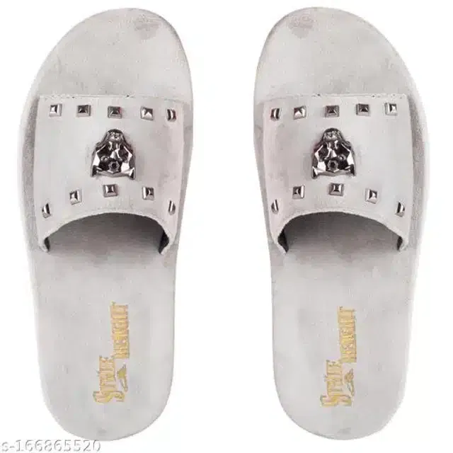 Sliders for Men (Grey, 7)