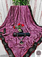 Lycra Blend Printed Saree for Women 