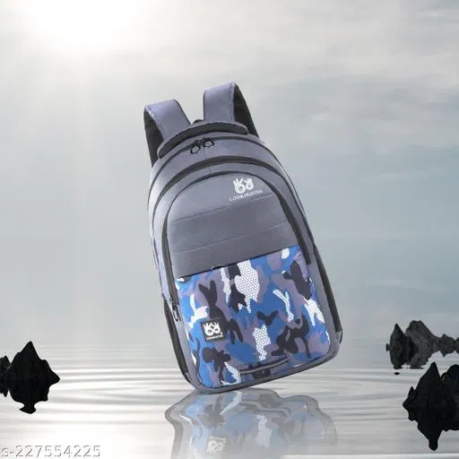 Nylon Backpack for Men & Women, Multicolor
