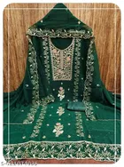 Embroidered Floral Patiala Suits for Women 