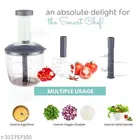Plastic Manual Vegetables & Fruits Chopper 