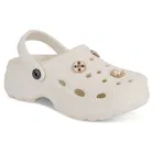 Clogs for Women, Cream 