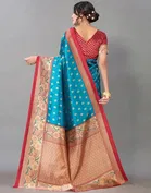 Art Silk Floral Print Saree for Women 