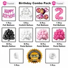 Masha & Bear Theme 2nd Happy Birthday Decoration,Multicolour,Set Of 1