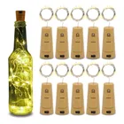 Wine Bottles Cork String Lights - Battery Powered - Warm Light – 
