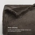 Arch Supersoft Solid Double Blanket 1.2Kg 220x230cm Brown