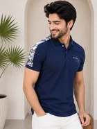 Polo Printed Short Sleeves T-shirt for Men 