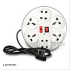 Universal Multi Plug Round Extension Cord 