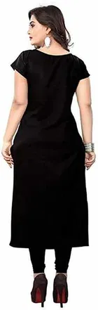 AK Fashion Mall Women Crepe Kurti 