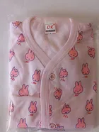 Cotton Blend Printed Clothing Set for Infants (Pink, 0-6 Months)