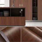 Decor Wallpaper for Home/Kitchen in Wood Look Printed 45x250cm
