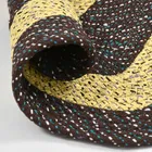 Polypropylene PP Doormat, Black, Pack of 2 