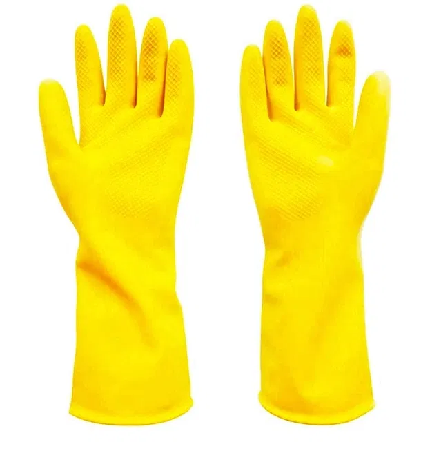 GLITTER Large Garding Gloves, (Assorted, Pack of 1)