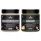 Natural Activated Charcoal & Ginger Powder for Skin & Hair 