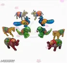 Plastic Animal Showpiece Set, Pack of 10 
