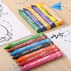 Luxor Doodle Jumbo Wax Crayons 90Mmx11Mm/12'S 
