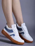Printed Synthetic TPR Sole Sneakers for Women 