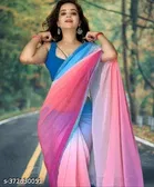Georgette Abstract Saree for Women 