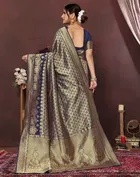 Banarasi Silk Zari Woven Saree for Women 