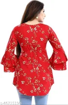 Three-Quarter Sleeves Top for Women 