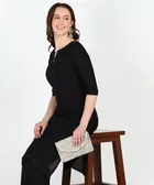 Viscose Rayon Embroidered A-Line Kurti with Pant 