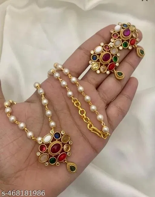 Gold Plated Jewellery Set