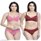 Polycotton Lingerie Set for Women 